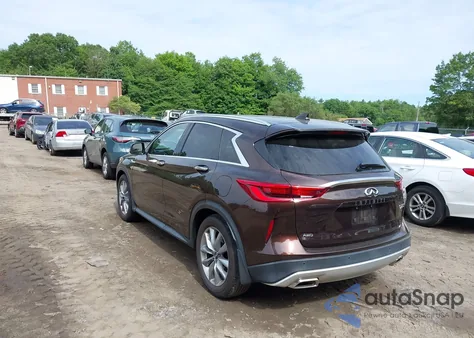 2021 Infiniti Qx50 Luxe Awd from USA, damaged, VIN 3PCAJ5BB9MF112459